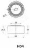 ASHIKA 45-0H-004 Tensioner, timing belt